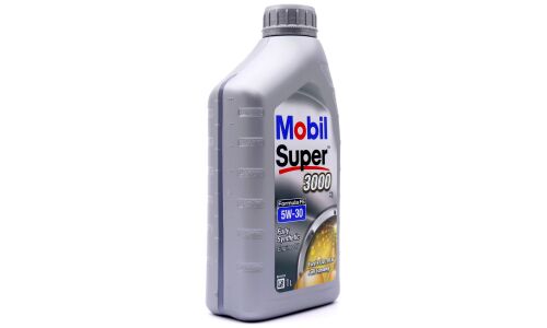 Масло моторное Mobil Super 3000 X1 Formula 5w30 синтетическое, API SP/CF, ACEA A5/B5, универсальное, 1л, арт. 700102ИП