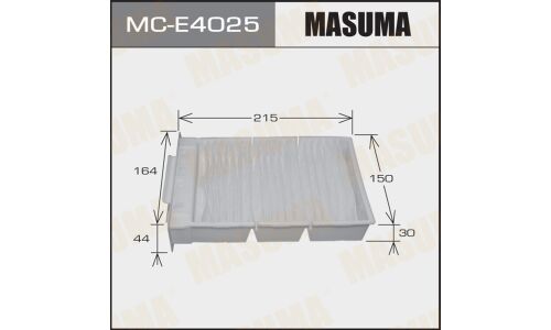Фильтр салонный Masuma, арт. MC-E4025