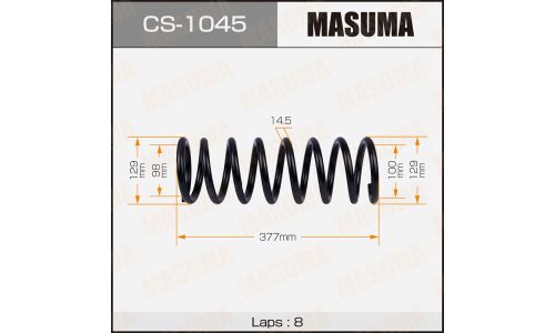 Пружина подвески Masuma, задняя, арт. CS-1045