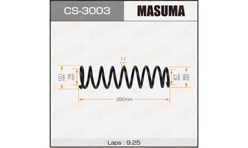 Пружина подвески Masuma, задняя, арт. CS-3003