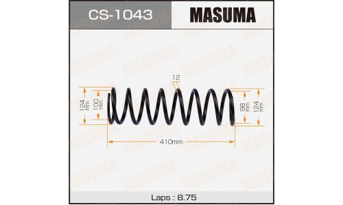 Пружина подвески Masuma, задняя, арт. CS-1043