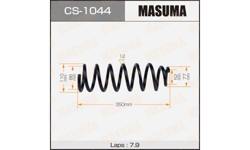 Пружина подвески Masuma, задняя, арт. CS-1044