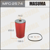 Фильтр масляный Masuma, арт. MFC-2574