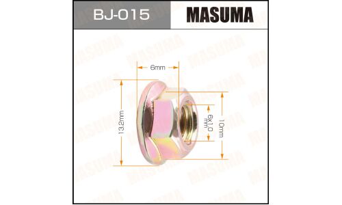 Гайка MASUMA BJ-015 М6x1, 16 шт
