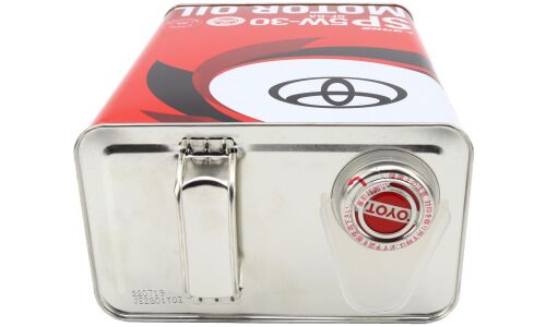 Масло моторное Toyota Motor Oil 5w30, синтетическое, API SP, ILSAC GF-6A, для бензинового двигателя, 4л, арт. 08880-13705