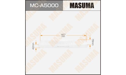 Фильтр салонный Masuma, арт. MC-A5000