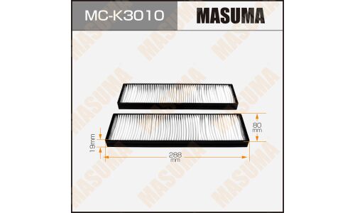 Фильтр салонный Masuma AC-9406, арт. MC-K3010