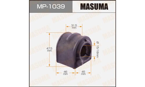 Втулка стабилизатора Masuma, арт. MP-1039