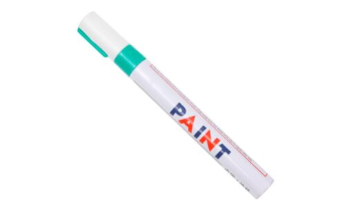 Маркер эмалевый Sipa Paint Marker, зелёный, перманентный, для различных поверхностей, 4мм