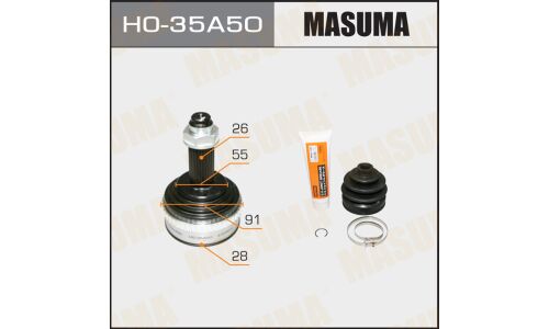 ШРУС Masuma, 28x55x26x50мм, арт. HO-35A50