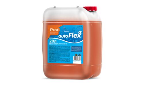 Автошампунь Kolibriya AutoFlex Profi, для бесконтактной мойки, концентрат, оранжевый, канистра 20л, арт. 5320
