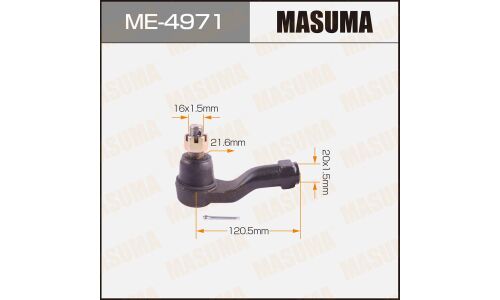 Наконечник рулевой тяги Masuma, арт. ME-4971