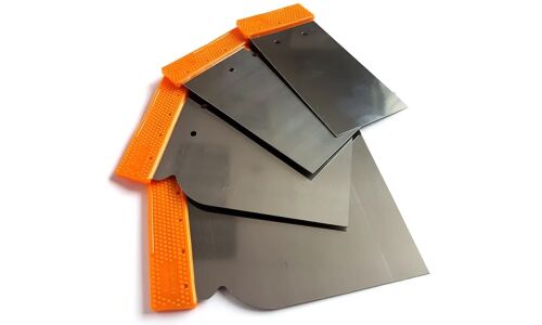 Набор шпателей Техмаш, ширина 50/75/100/120мм, сталь, комплект 4 предмета, арт. 13921