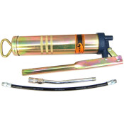 Шприц плунжерный Автодело, для смазки, до 4000PSI, 300мл, с съёмной трубкой и шлангом, арт. АД-42024 Шприц плунжерный Автодело, для смазки, до 4000PSI, 300мл, с съёмной трубкой и шлангом, арт. АД-42024