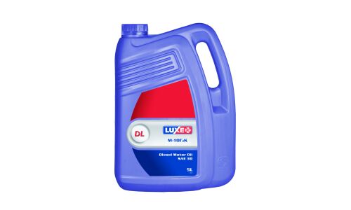 Масло моторное Luxe М-10Г2К SAE 30, минеральное, API CC, для дизельного двигателя, 5л, арт. 502