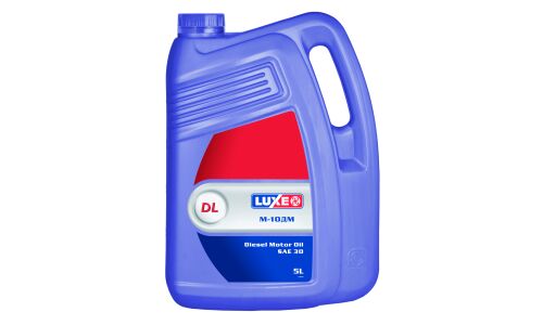 Масло моторное Luxe М-10ДМ SAE 30, минеральное, API CD, для дизельного двигателя, 5л, арт. 508