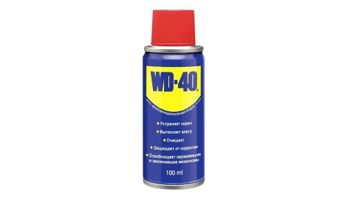 Смазка проникающая (жидкий ключ) WD-40, многоцелевая, антикоррозийная, аэрозоль 100мл