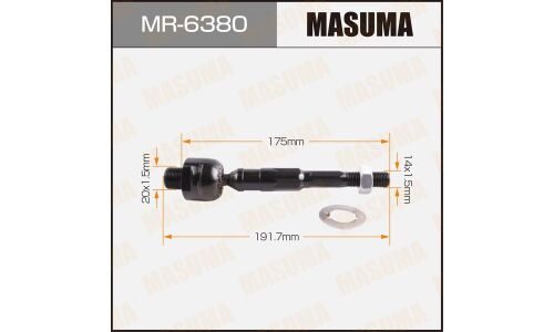 Тяга рулевая Masuma, арт. MR-6380