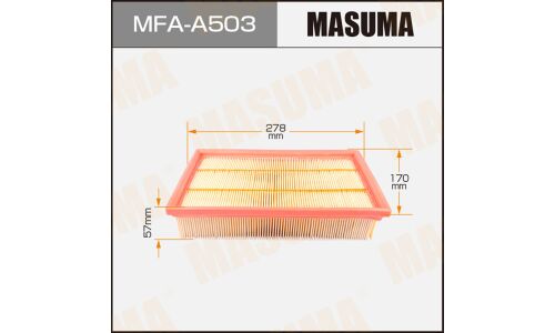 Фильтр воздушный Masuma, арт. MFA-A503