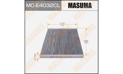 Фильтр салонный Masuma угольный, арт. MC-E4032CL