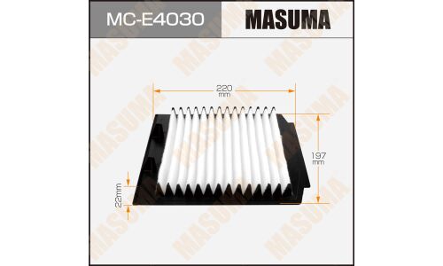 Фильтр салонный Masuma AC-0049, арт. MC-E4030