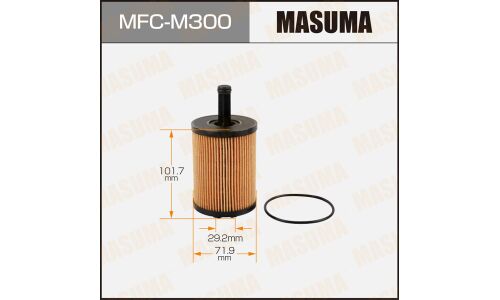 Фильтр масляный Masuma, арт. MFC-M300