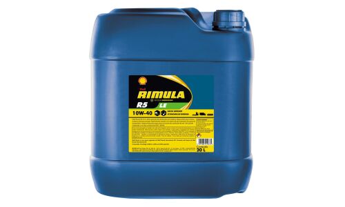 Масло моторное Shell Rimula R5 LE 10w40, полусинтетическое, API CI-4+, ACEA E7/E9, JASO DH-2, для дизельного двигателя, 20л
