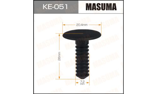Клипса крепежная Masuma KE-051