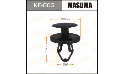 Клипса крепежная Masuma KE-063 (OEM 11609417)