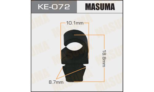 Клипса крепежная Masuma KE-072 (OEM 23E8-152-077)