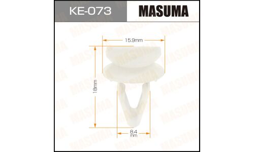 Клипса крепежная Masuma KE-073 (OEM 90602-SFA-004)