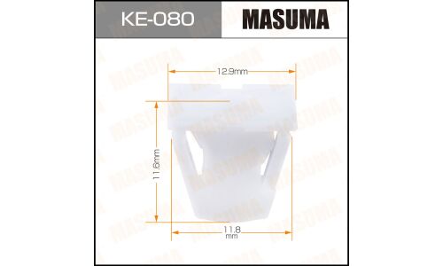 Клипса крепежная Masuma KE-080 (OEM 87714-FD200)
