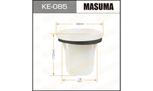 Клипса крепежная Masuma KE-085