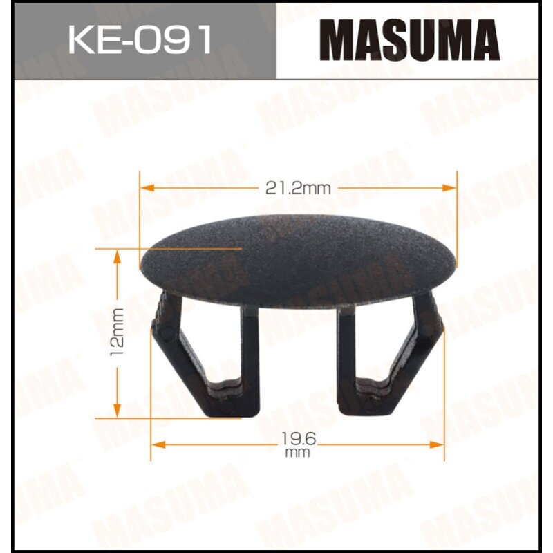 

Клипса крепежная MASUMA KE-091