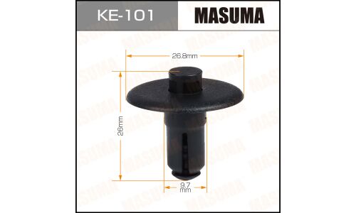 Клипса крепежная Masuma KE-101 (OEM 25695687)