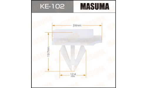 Клипса крепежная Masuma KE-102 (OEM 10323057)