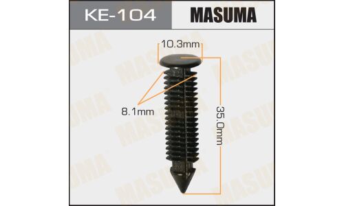 Клипса крепежная Masuma KE-104