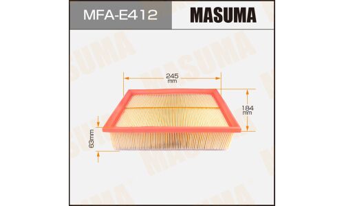 Фильтр воздушный Masuma, арт. MFA-E412