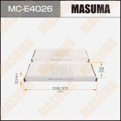 Фильтр салонный Masuma AC-0125SET, арт. MC-E4026