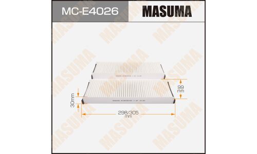 Фильтр салонный Masuma AC-0125SET, арт. MC-E4026