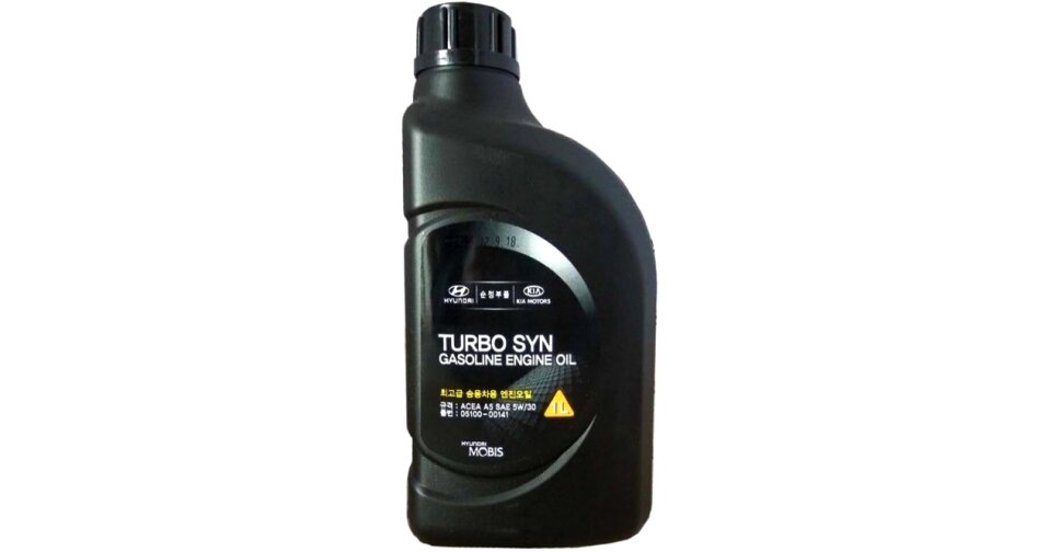 Hyundai-Kia / Масло моторное Hyundai Turbo SYN Gasoline Engine Oil 5w30 ...