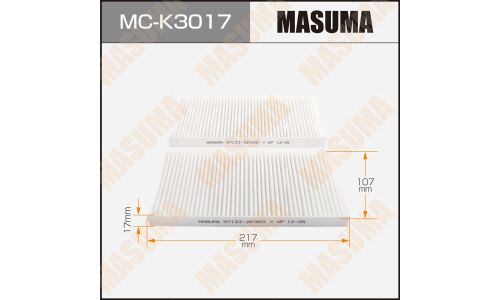 Фильтр салонный Masuma AC-9320SET, арт. MC-K3017