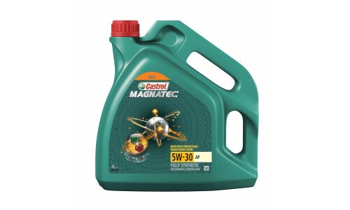 Масло моторное Castrol Magnatec AP 5w30, синтетическое, API SN, ILSAC GF-5, для бензинового двигателя, 4л, арт. 15C93D