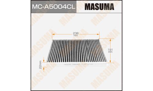 Фильтр салонный Masuma угольный, арт. MC-A5004CL