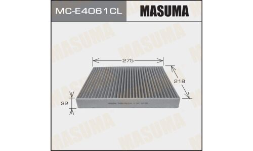 Фильтр салонный Masuma AC-0116C угольный, арт. MC-E4061CL