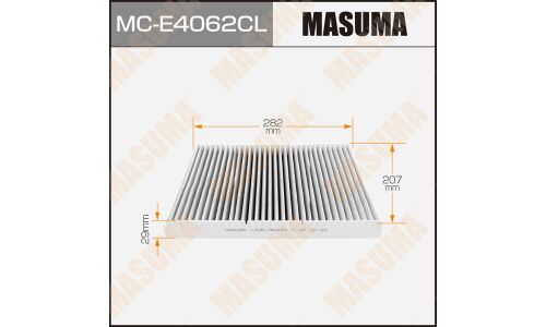 Фильтр салонный Masuma AC-0118C угольный, арт. MC-E4062CL