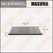 Фильтр салонный Masuma AC-0032 угольный, арт. MC-E4068CL