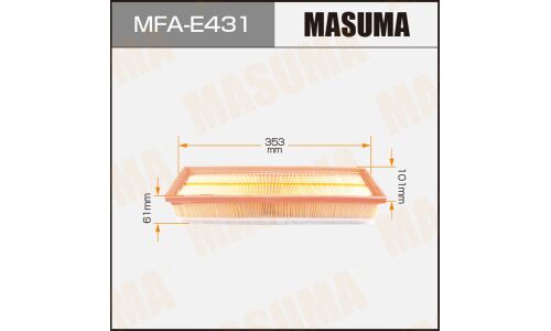 Фильтр воздушный Masuma, арт. MFA-E431