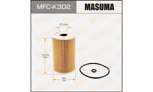 Фильтр масляный Masuma, арт. MFC-K302