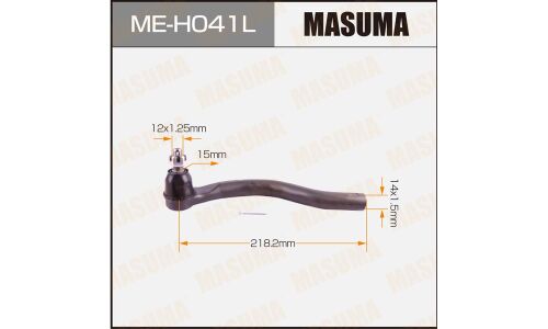 Наконечник рулевой тяги Masuma, левый, арт. ME-H041L